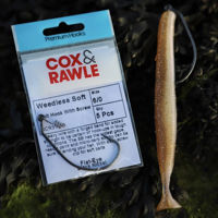 Cox & Rawle Weedless Softbait Hooks With Screw